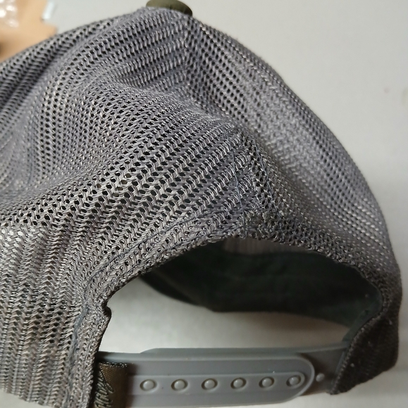 Get Your Hooey Camo Green Mesh Baseball Cap Trucker Hat RARE Adjustable Snapback - Picture 2 of 14